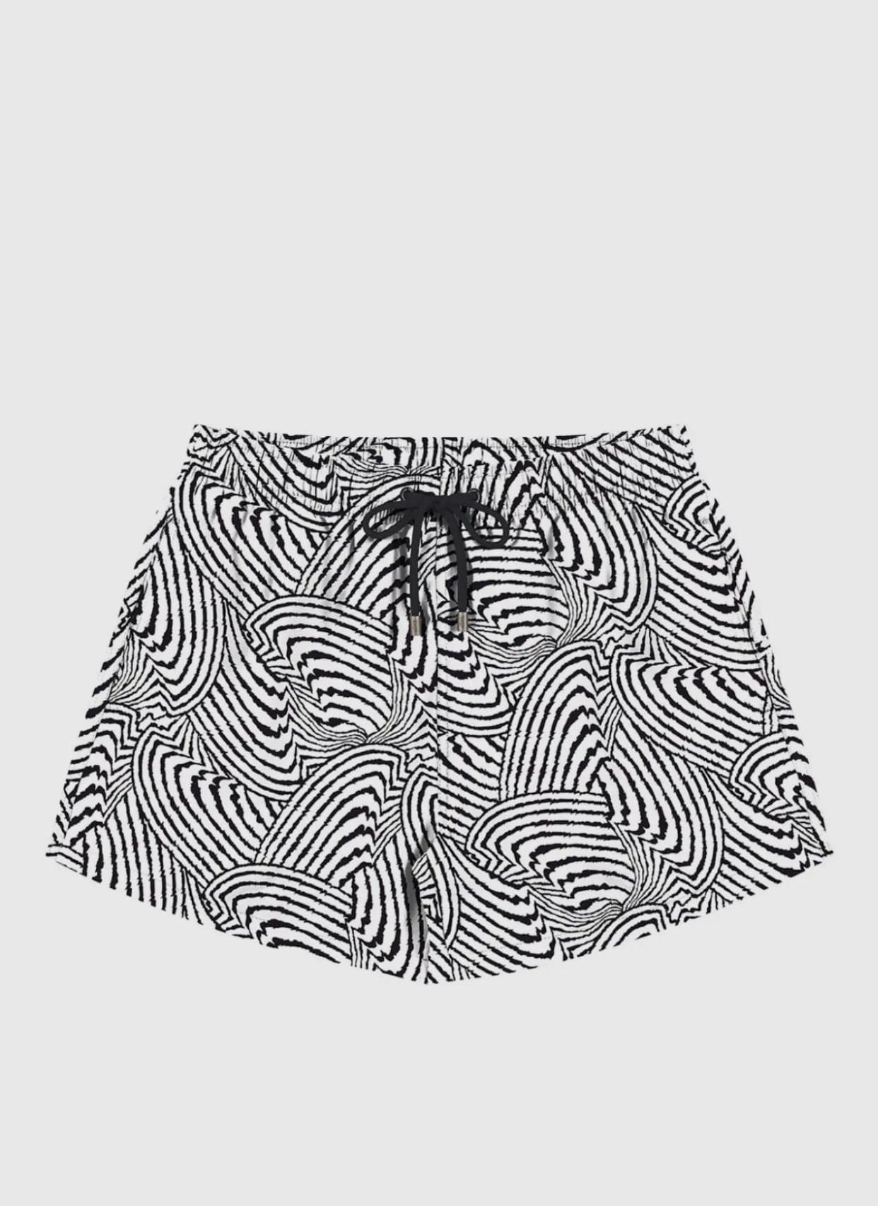 Zebra Stripes Swim Shorts