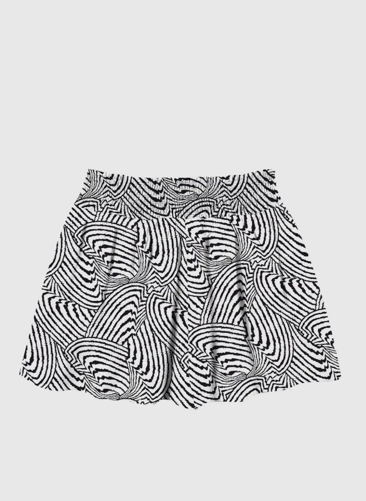 Zebra Stripes Beach Shorts