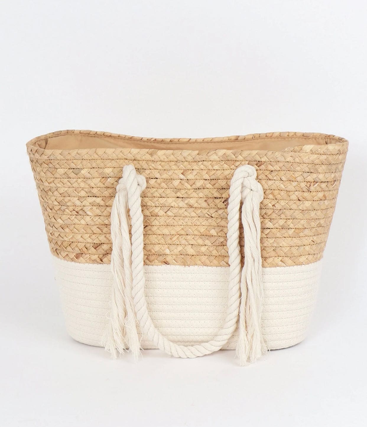 Hampton Bag - Natural/White