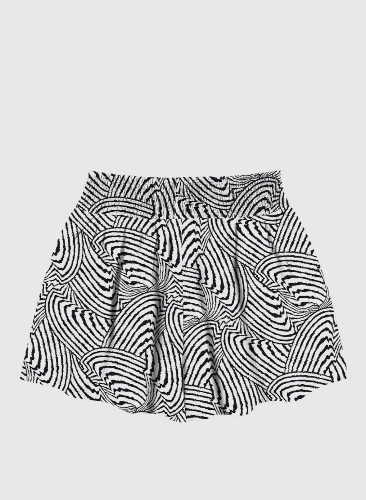 Zebra Stripes Beach Shorts